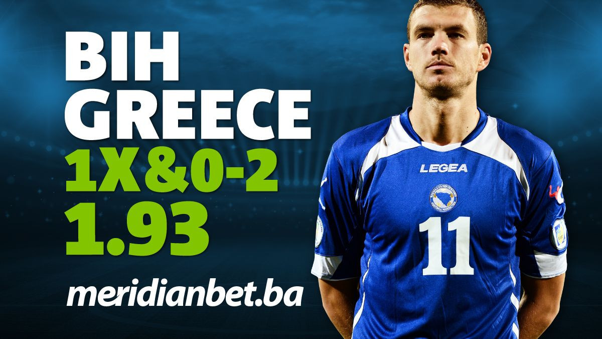 BiH-Grčka: Iskoristite top kvote i osvojite bonus za klađenje