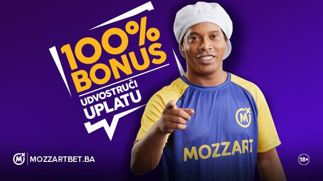 MOZZART: Udvostruči uplatu uz 100% bonus!