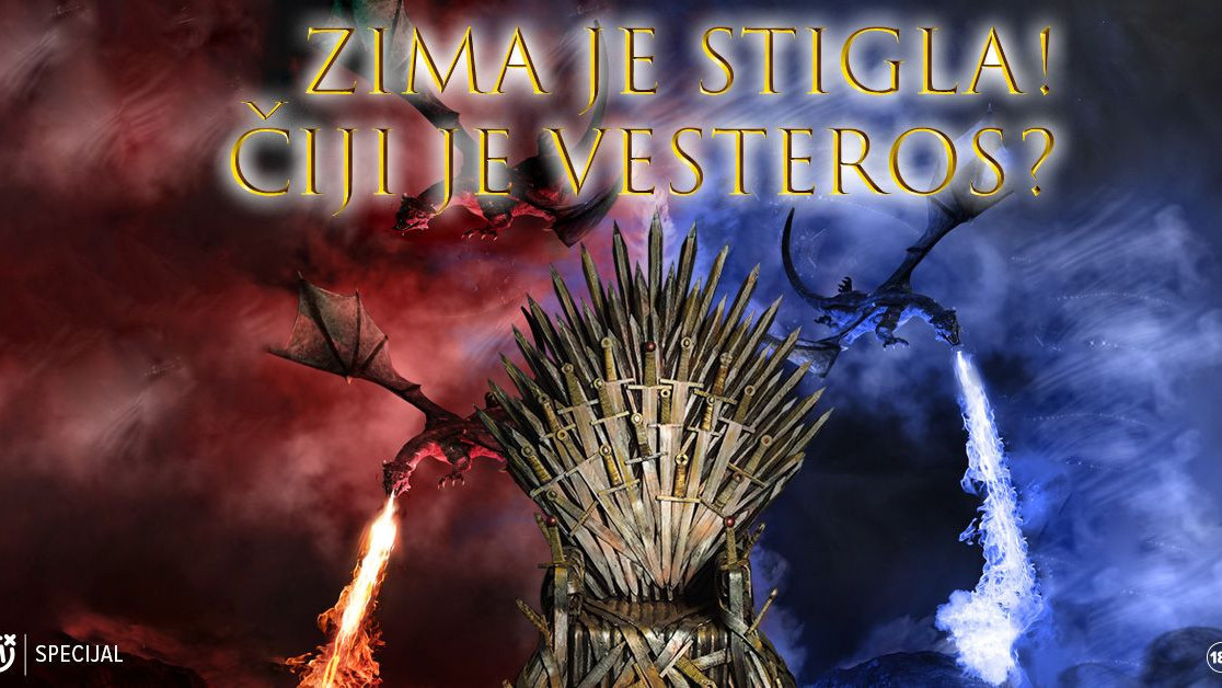 Zima je stigla! Zaradi na Igri prijestolja!