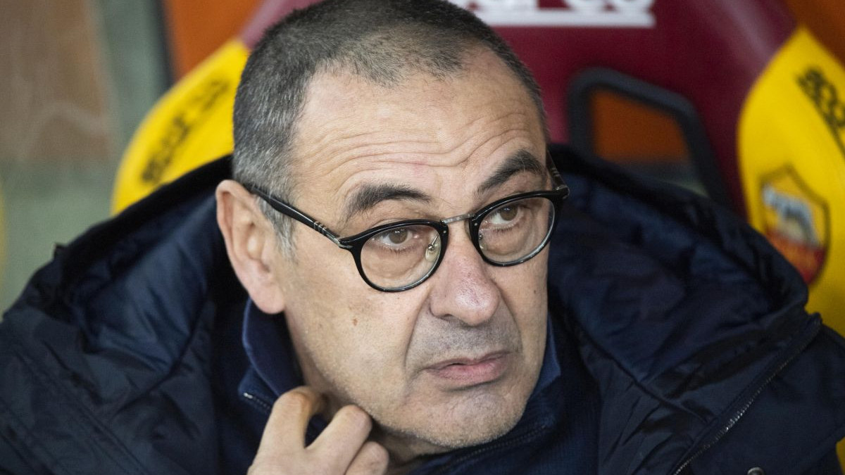 Sarrija dočekao uvrjedljiv transparent: Kopile, skinuo si gaće...