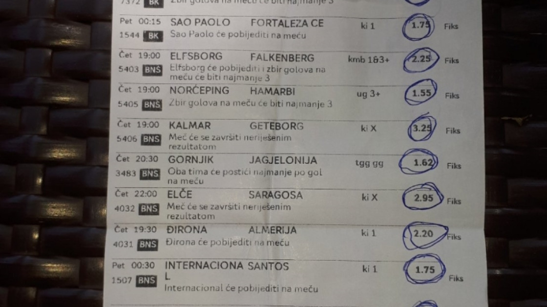 Dobitak o kojem će se dugo pričati: Trebinjac na kladionici osvojio 146.824 KM