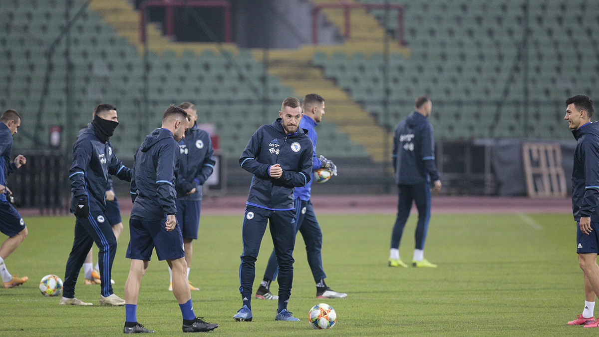 Povratak reprezentacije na Koševo