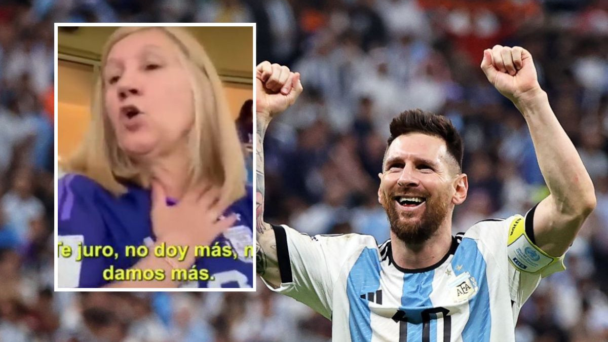 Navijačica snimila Messijevu mamu, a njene riječi odjeknule Argentinom: "Kunem vam se..."