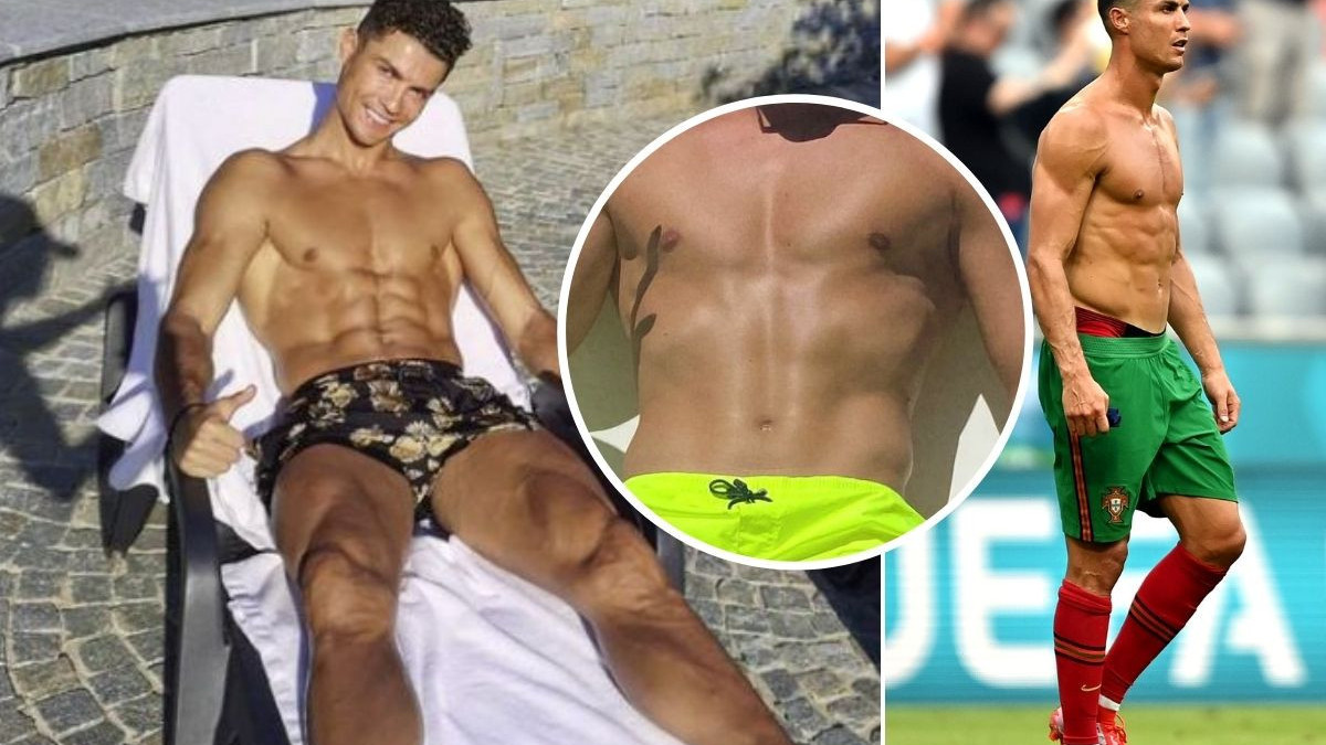 Može li prava gol-mašina parirati Ronaldu u isklesanom tijelu? Dok se CR7 bori na terenu, on uživa