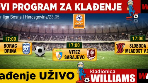 Klađenje uživo – Premijer liga Bosne i Hercegovine