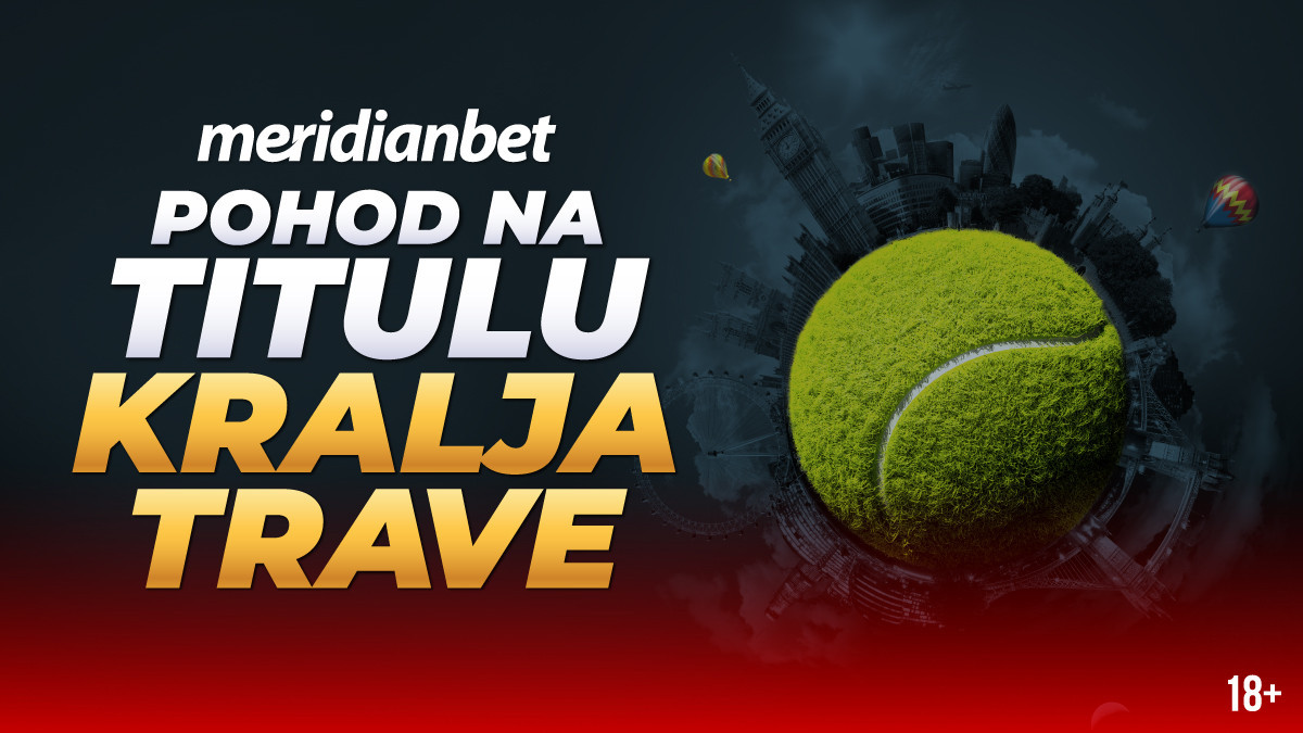 Meridian ima najraznovrsniju ponudu za finale Wimbledon: Kladi se na broj brejkova i još mnogo toga
