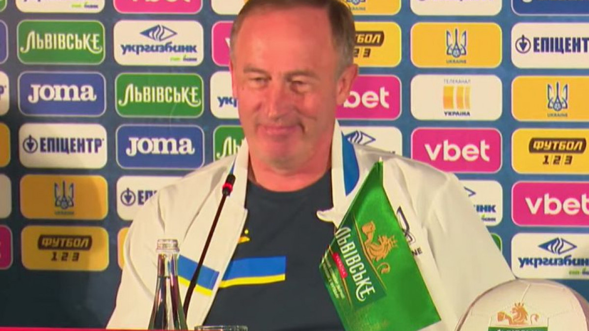 Selektoru Ukrajine se nije svidjelo jedno pitanje na press konferenciji: "Nemam komentar na to"