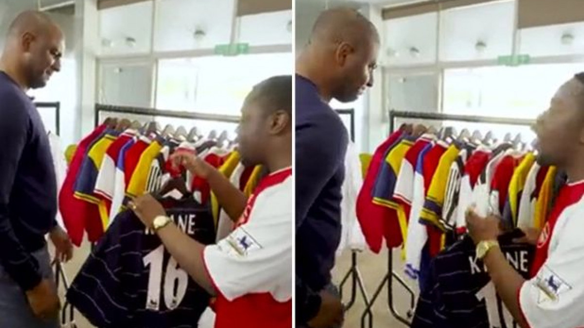 Patrick Vieira odbio čak i da dodirne dres najvećeg neprijatelja: "Zato sam i stavio ruke u džepove"