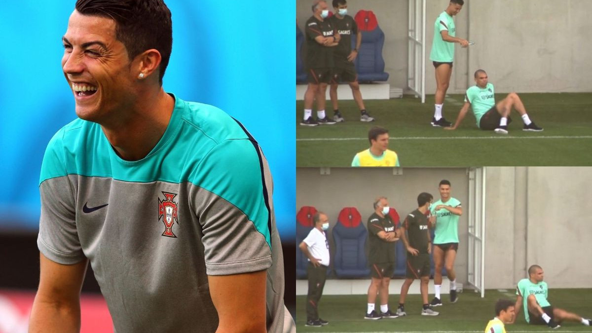 Podmukla šala s treninga: Pepe nema milosti prema protivnicima, ali prema Ronaldu je drugi čovjek