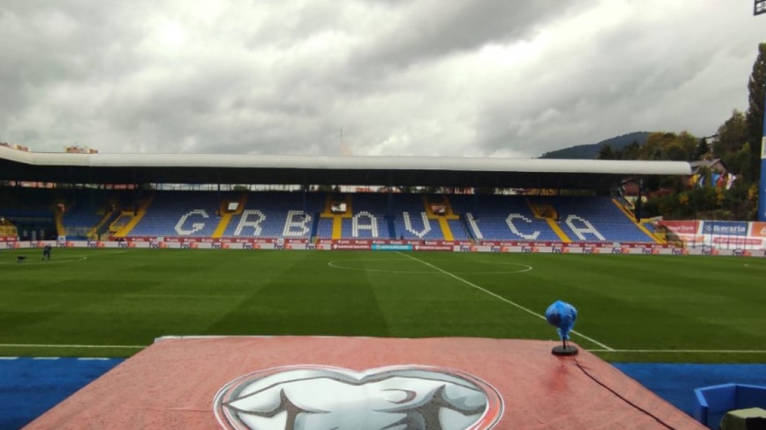 Pogledajte šta se dešava ispred stadiona Grbavica pred meč BiH - Sjeverna Irska