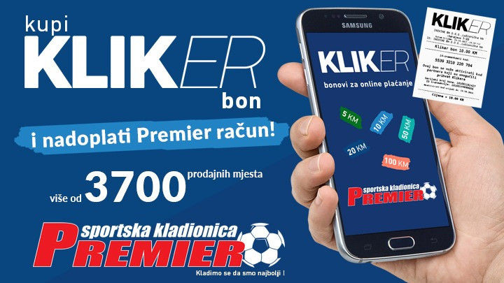 Uplate na račun putem Kliker bona