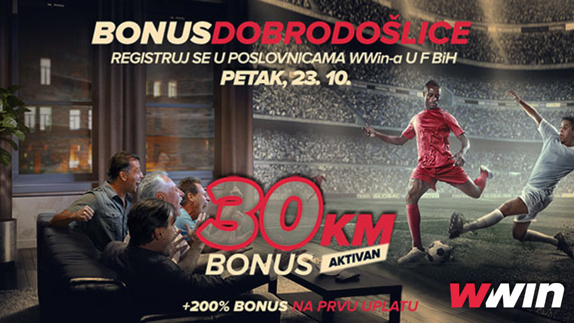 Ne propustite sjajnu priliku: Wwin - bonus dobrodošlice