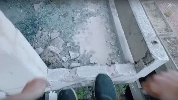Kako izgledaju parkour vratolomije iz prvog lica?