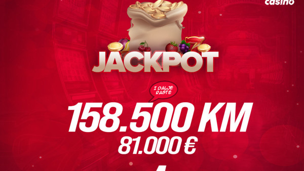 Jackpot – Zavrti za 158.500 KM