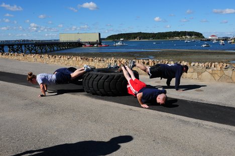 6 vježbi za trening s gumom - Fat Transporter