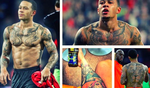 Pretjerali su zar ne: Fudbaleri s najviše tetovaža