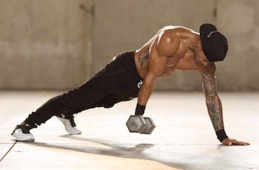 Vježbe s bučicama za prženje masnih naslaga