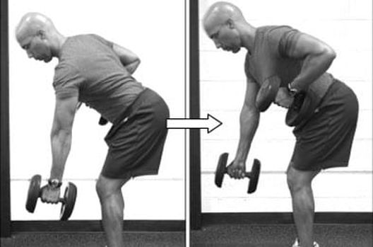 Vježbe s bučicama za prženje masnih naslaga