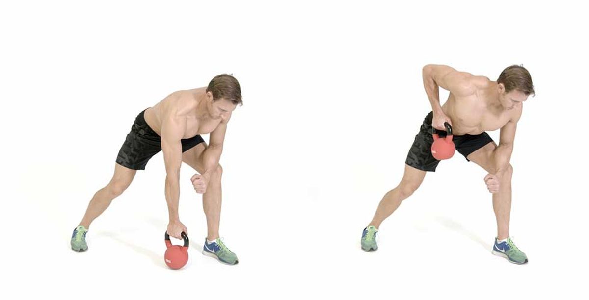 Kućne vježbe s ruskim tegom