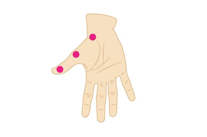 Važne tačke na dlanu koje vam mogu pomoći da uklonite bol