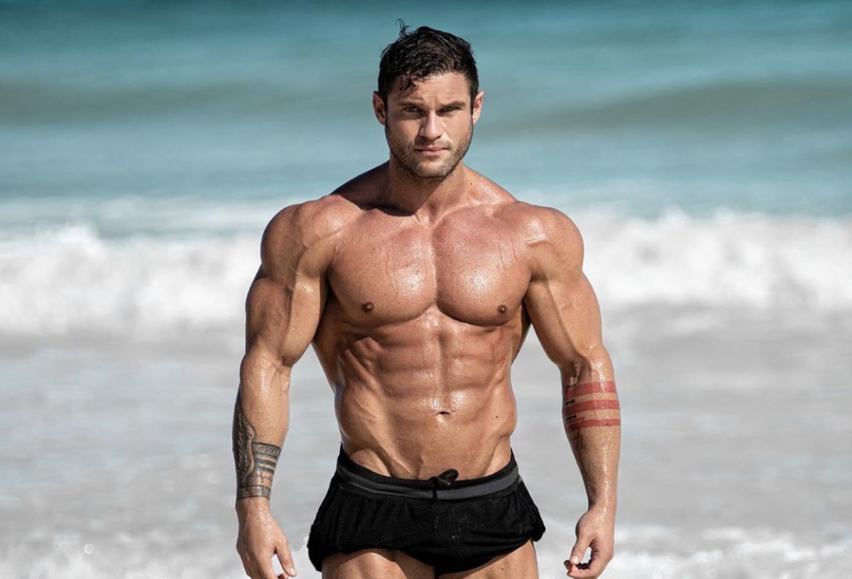 Fitness model koji je postigao savršenstvo muškog izgleda