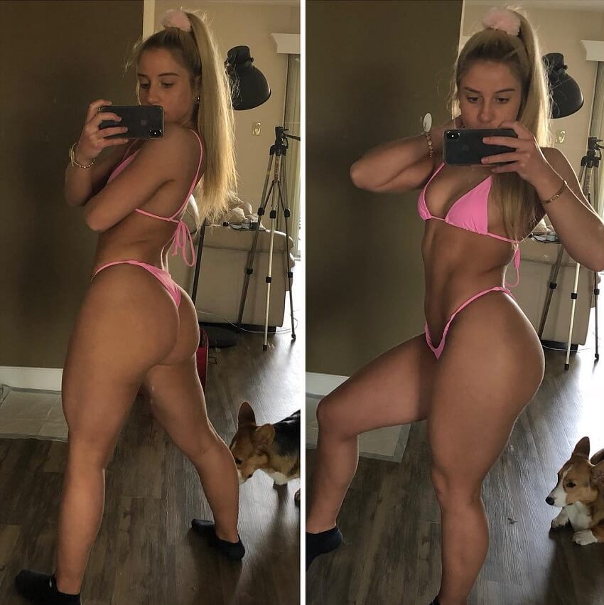 Atraktivna plavka je u teretani oblikovala tijelo za kojim mnogi uzdišu