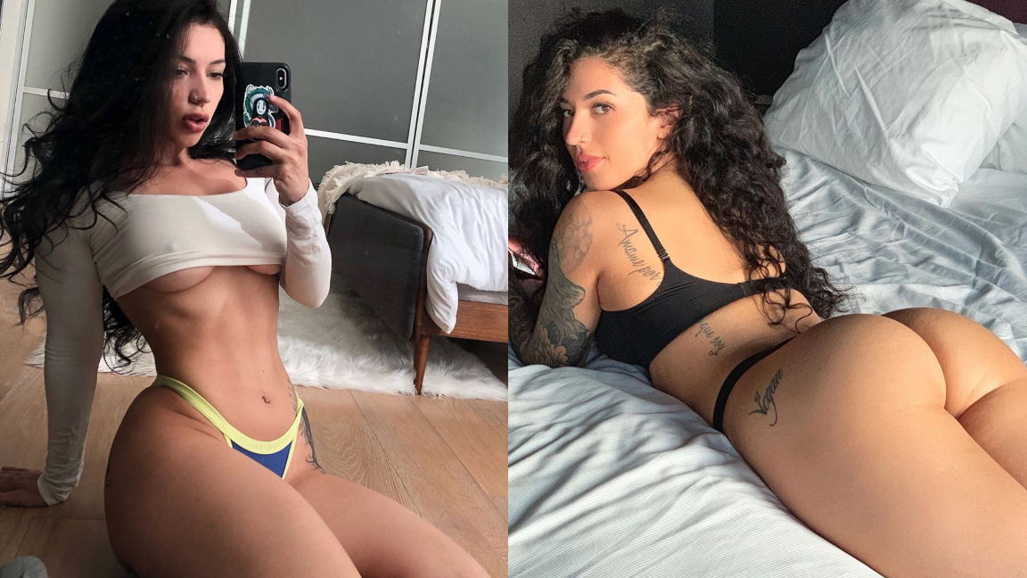 Seksipilna Bianca fanove časti izazovnim fotkama iz teretane